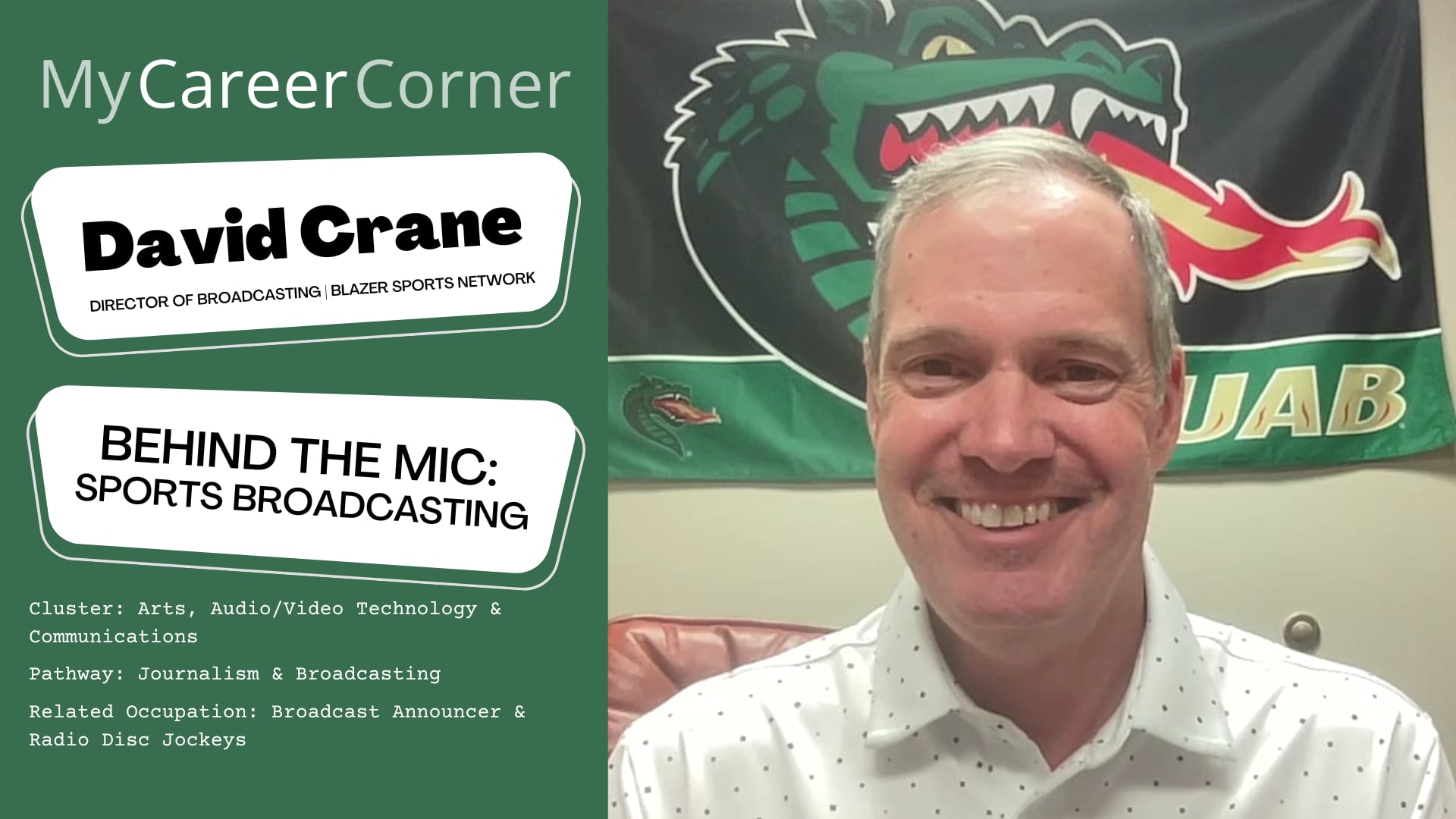 Behind the Mic: Sports Broadcasting with David Crane